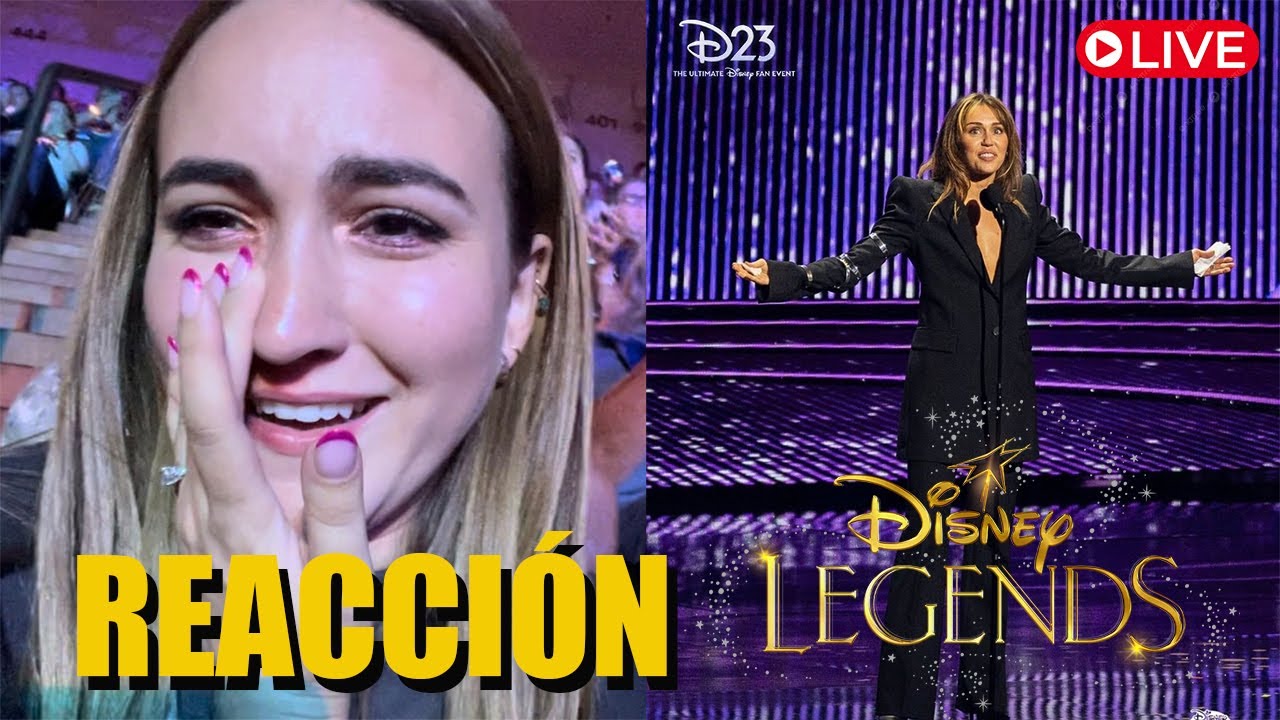 ULTIMO DIA DE LA D23 MILEY CYRUS ES DISNEY LEGEND POR HANNAH MONTANA!! (VLOG DIA 4) -Zamy Baumüller