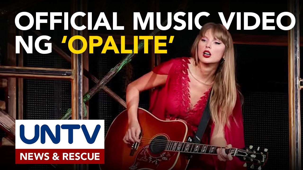 Official music video ng hit song na 'Opalite' ni Taylor Swift, ilalabas na bukas