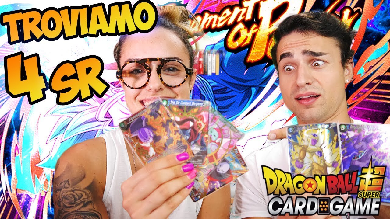 MIA SORELLA MI RUBA IL CANALE E TROVA 4SR! | Pack Opening Dragon Ball Super Card Game