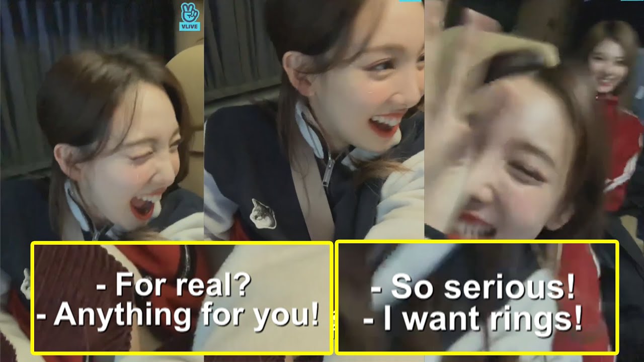 NAYEON asking JEONGYEON for a ring | JEONGYEON: Anything for you 😍