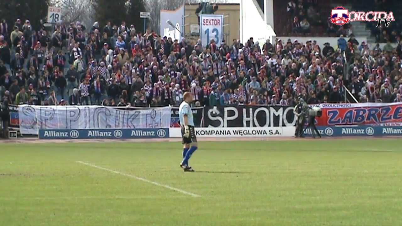 G&oacute;rnik Zabrze - Korona Kielce (01.04.2012)