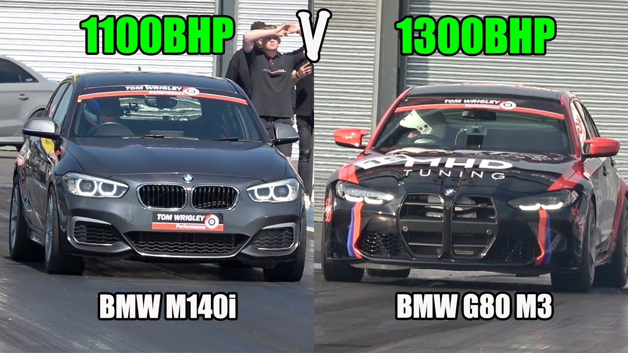 TOM WRIGLEY 1300BHP BMW G80 M3 v 1100BHP BMW M140i - PLACE YOUR BETS !!