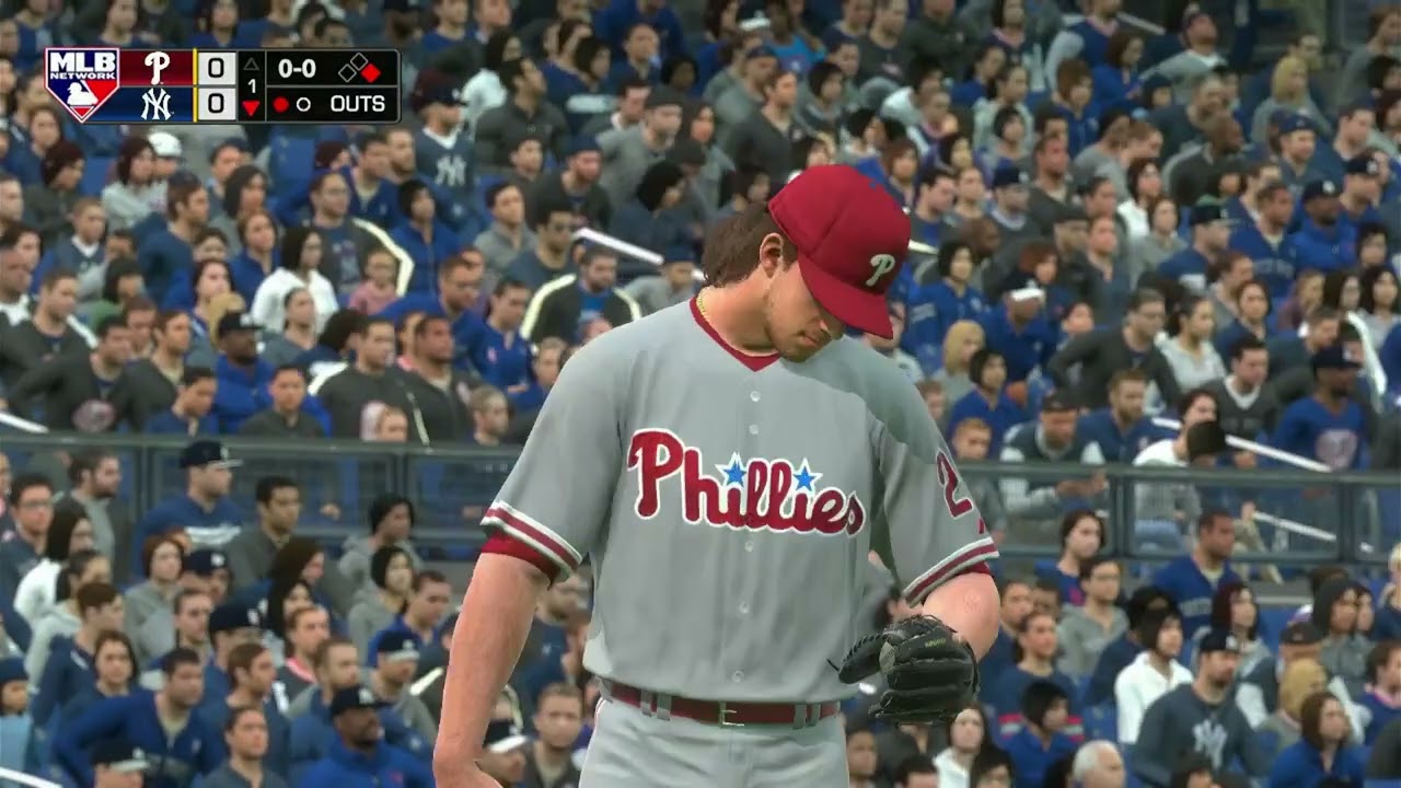 Симуляция матча «Янкиз» против «Филлис» в MLB, 14.03.2026 (PS4), The Show 18