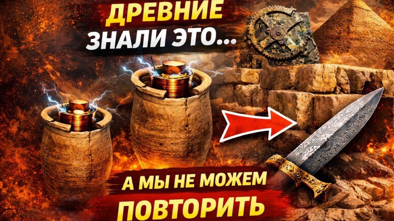 Учёные в шоке: 7 технологий древности, которые невозможно воспроизвести