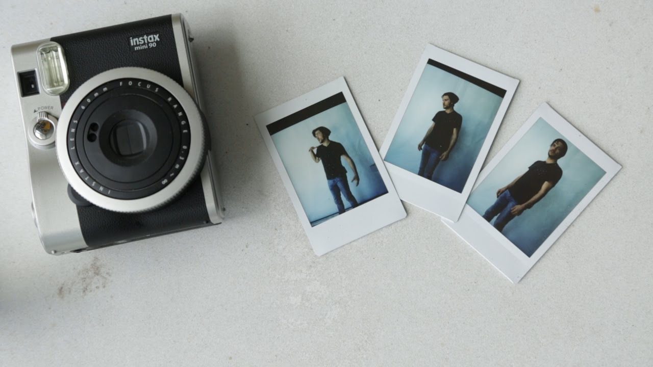 How To Shoot an Instant Self Portrait with the Fujifilm Instax Mini 90