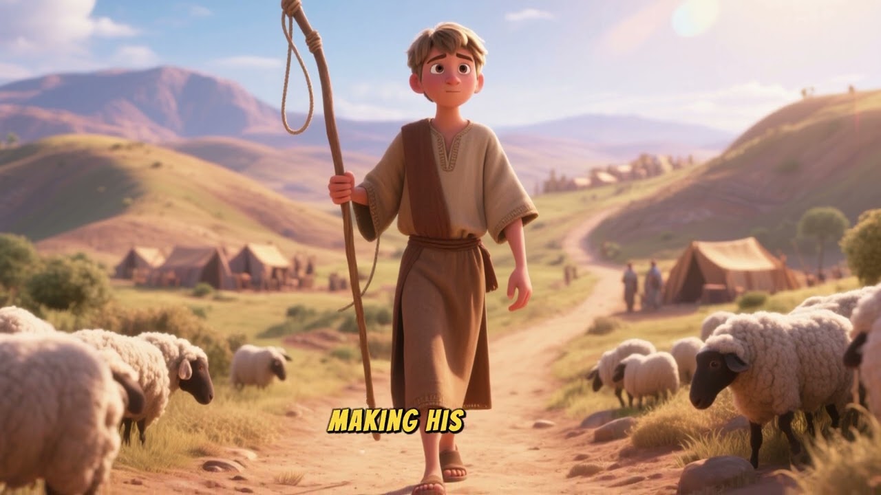 David and Goliath/bible story for children/Aminated bible story#movie  #biblestories#youtube