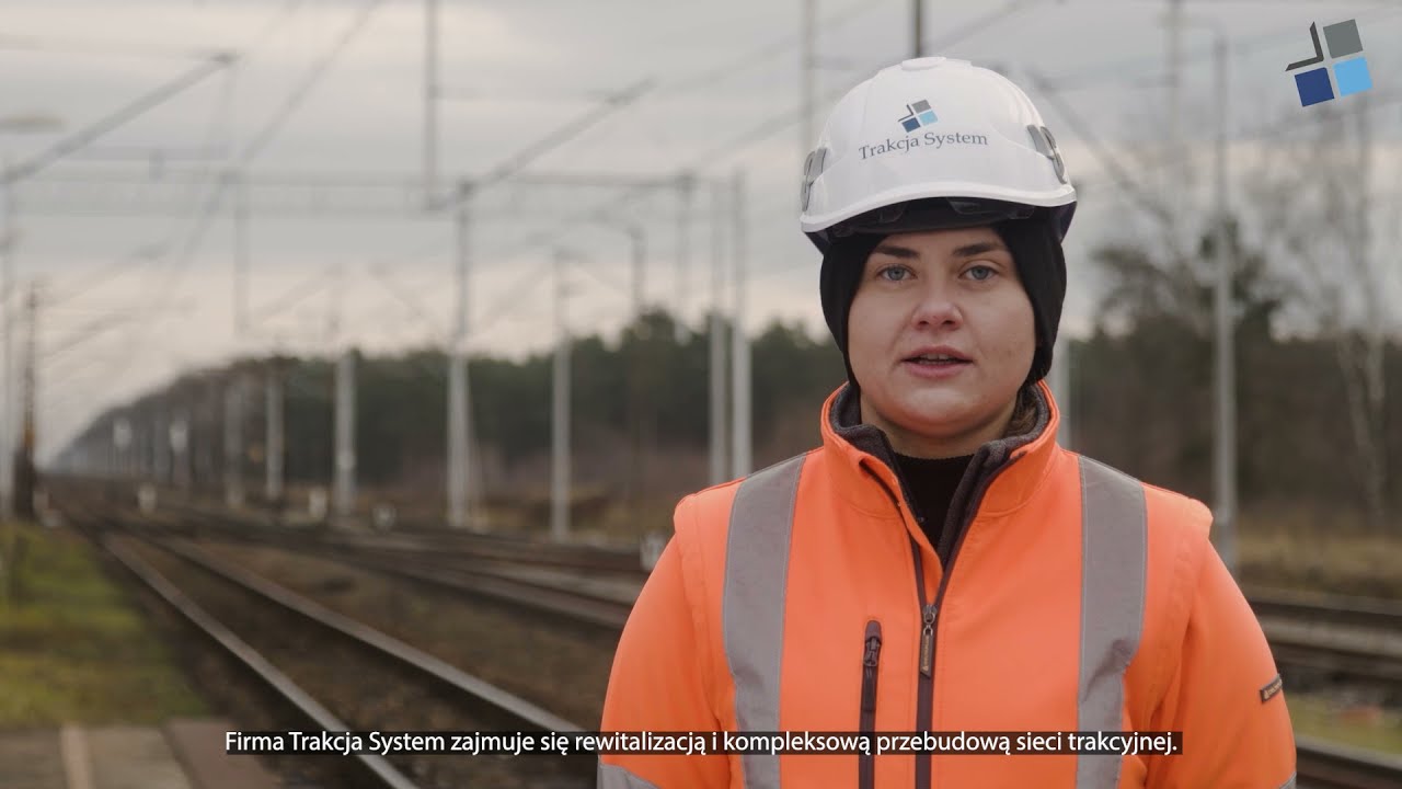 Montaż konstrukcji wsporczych, sieci i osprzętu - TRAKCJA SYSTEMatycznie edukuje (odc. 5 z 7)