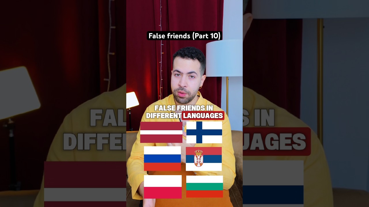 False Friends (Part 10) #languages #poland #latvia