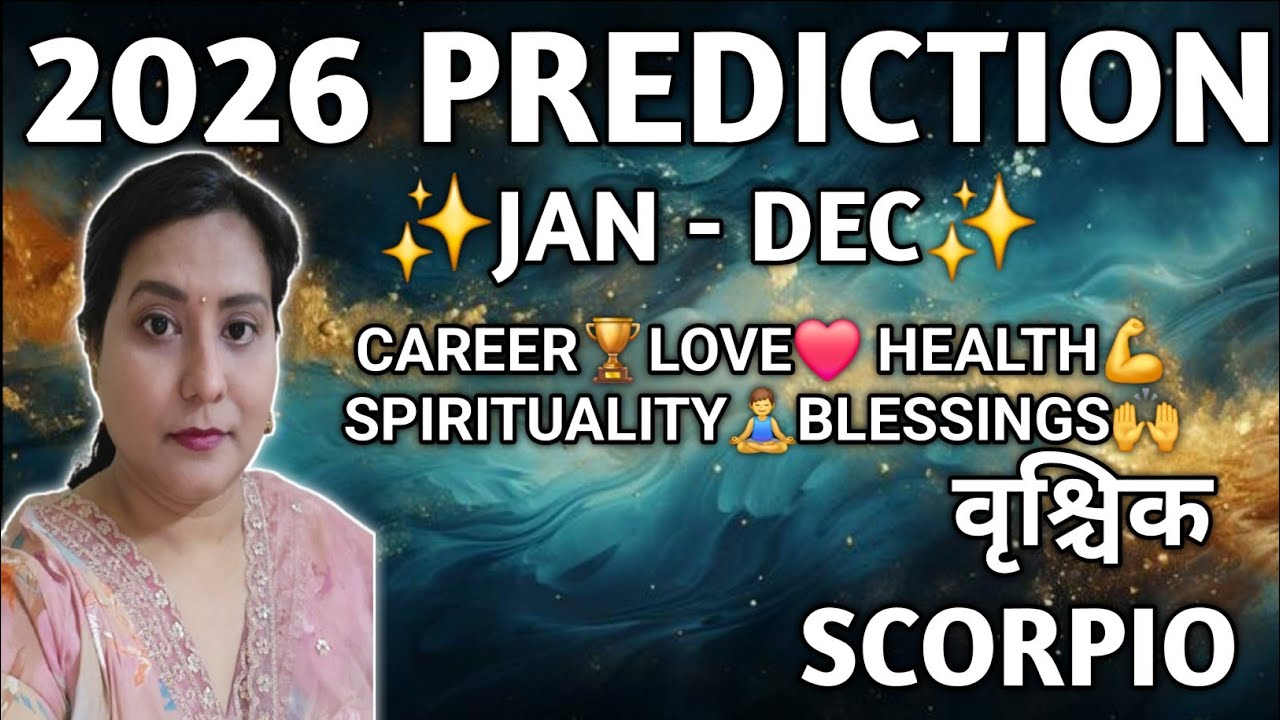 SCORPIO ✨️ वृश्चिक 🦋 2026 WILL  CHANGE EVERYTHING ! 🌈JAN-DEC 2026 PREDICTION