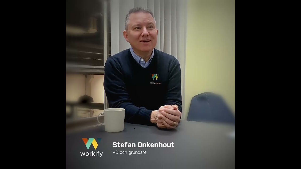 Workify Sveriges grundare och VD Stefan Onkenhout berättar om affärssystemet Workify.