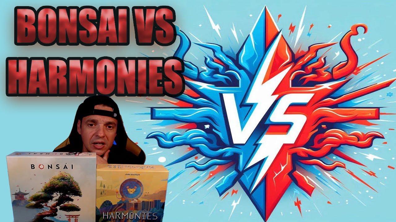 COMPARATIVA 🥊 Bonsai VS Harmonies 🥊 Y OPINIÓN de Bonsai. 2 de las  SORPRESAS en juegos de mesa