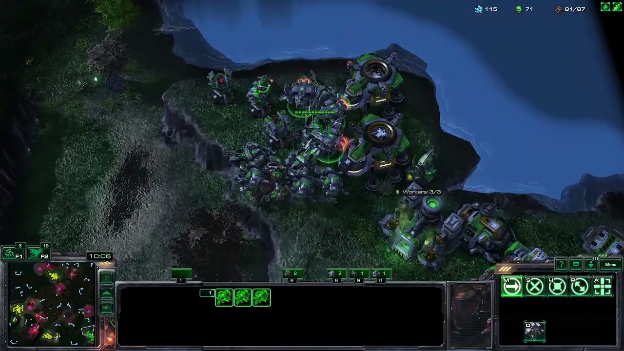 Very Difficult Map - Starcraft 2 Zombie Team Survival on the weirdest named map!