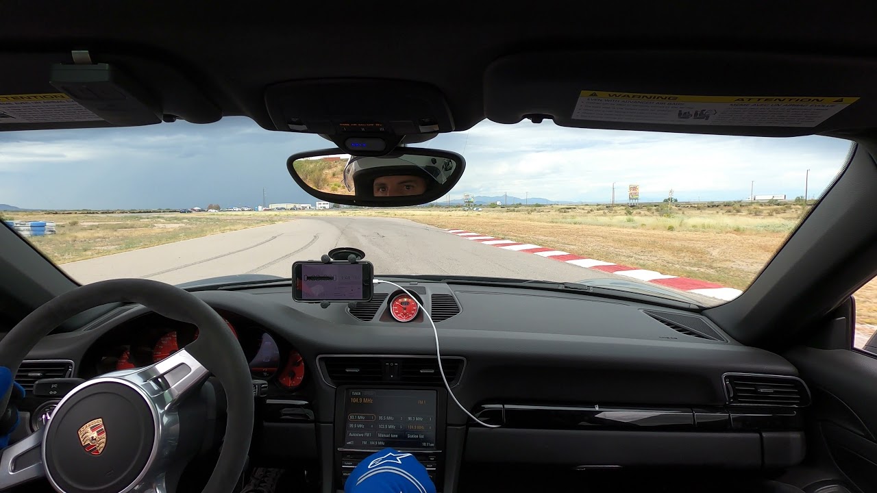 Getting the Porsche to Arroyo Seco Raceway for the first time.