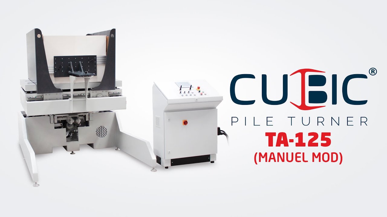 CUBIC™ TA-125 Pile Turner (Manuel Mod)