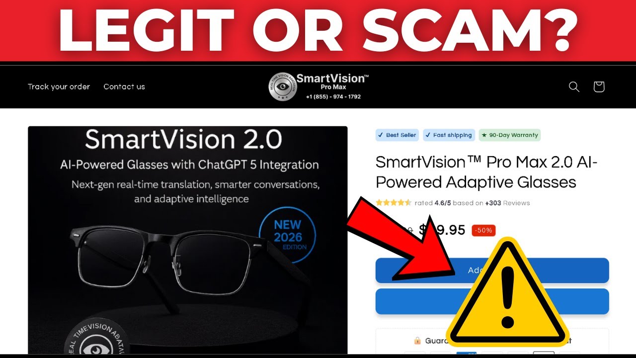 Обзор Smart Vision Pro Max &ndash; являются ли очки SmartVision Pro Max 2.0 с поддержкой искусственного...