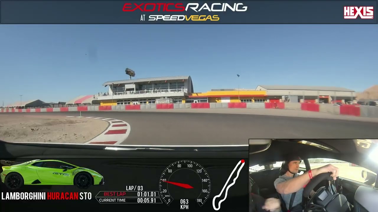 Speed Vegas Lamborghini Huracan STO
