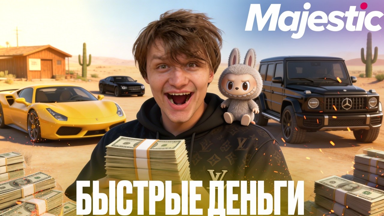 ПОЛУЧИЛ ОГРОМНУЮ ПРИБЫЛЬ С ПЕРЕПРОДАЖИ ДОМА В GTA 5 RP MAJESTIC