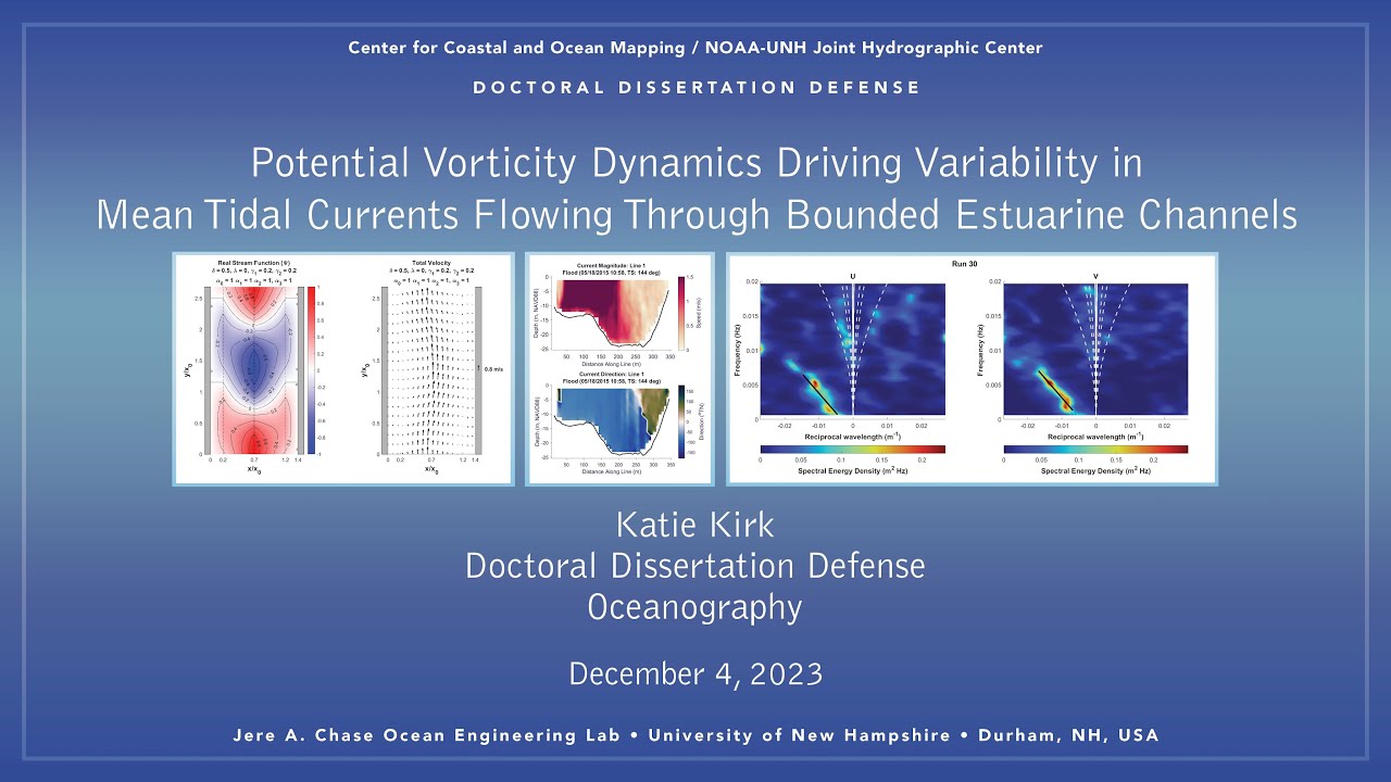 Potential Vorticity Dynamics Driving Variability in Mean Tidal Currents