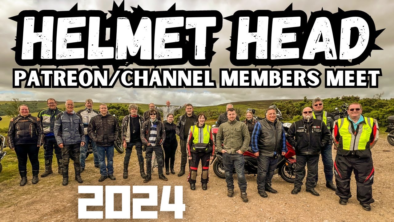 Helmet Head Patreon Meet 2024 Epic 11/10 Motorcycle Fun