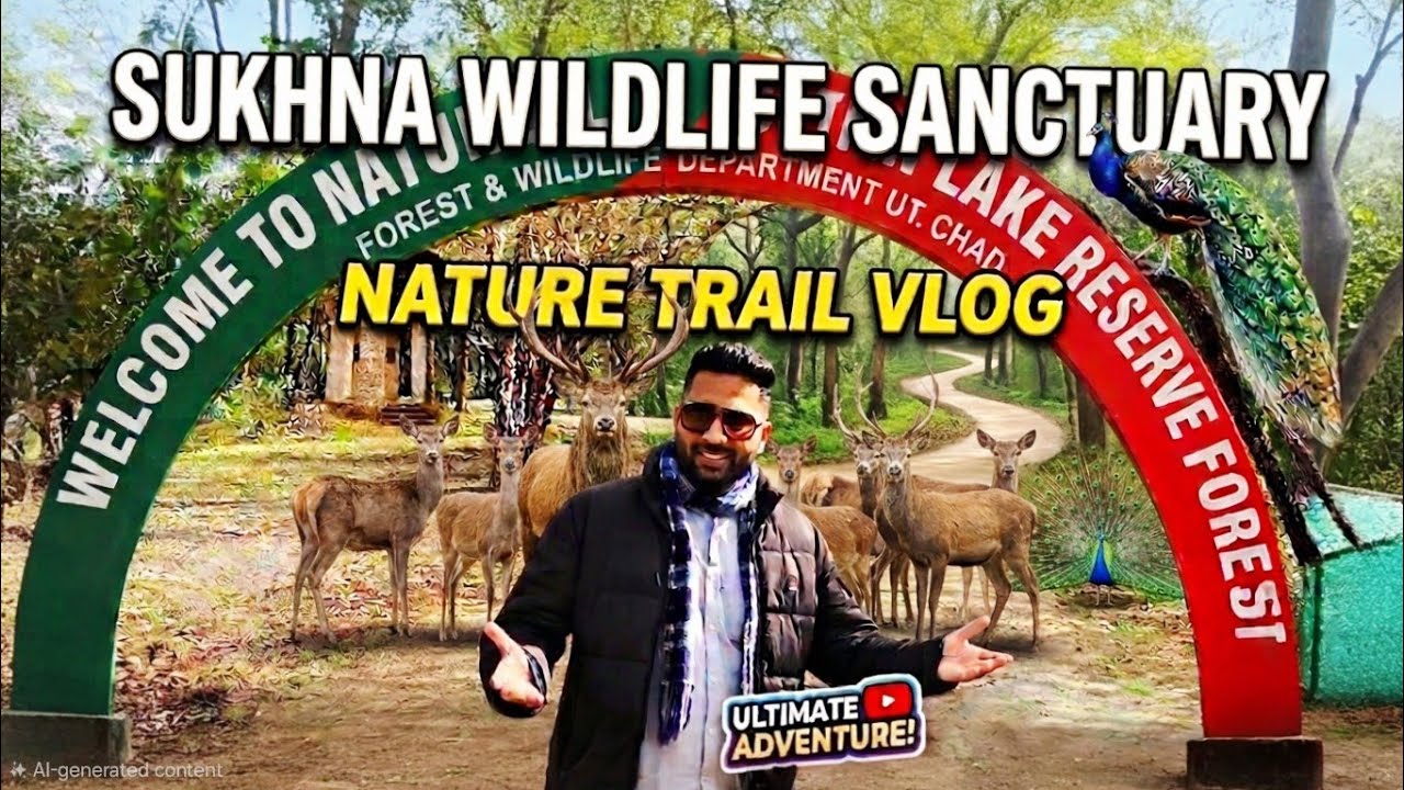 ​Sukhna Wildlife Sanctuary Chandigarh | Nature Trail Vlog 2026 🌲🦌 ​Sukhna Lake Reserve Forest ! Park