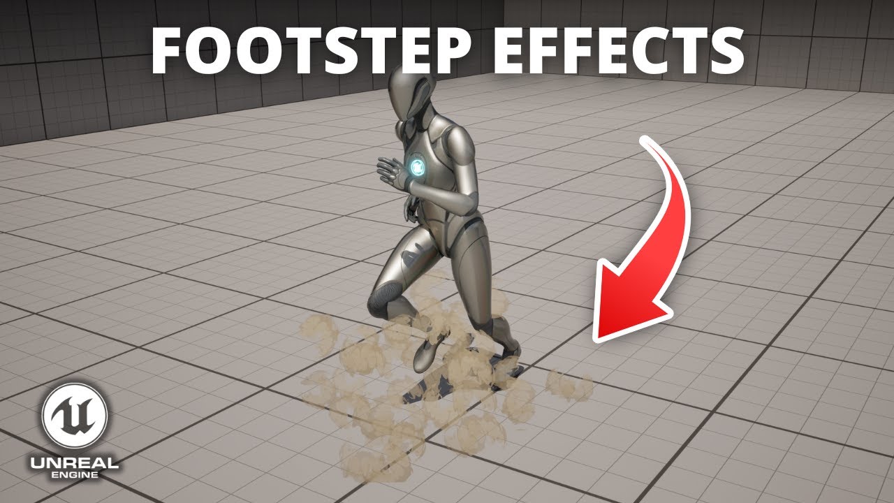 How to Add Dust Footstep Effects Using Niagara in Unreal Engine 5