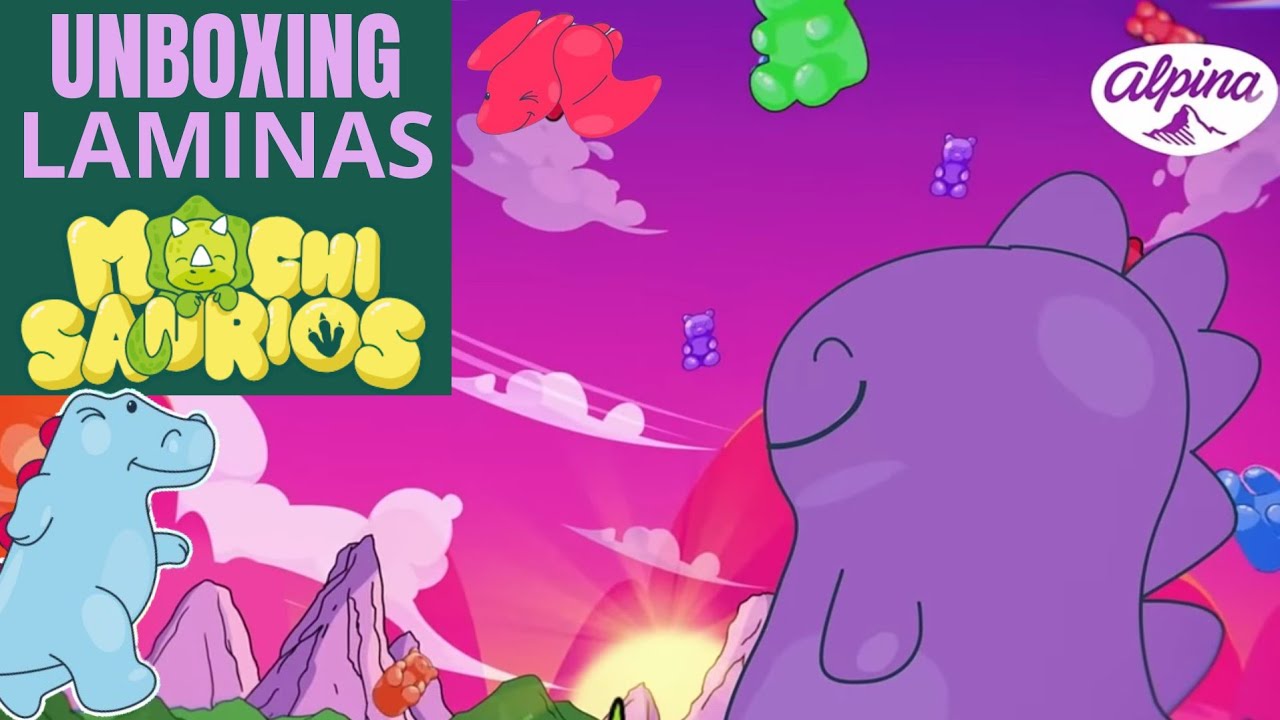 UNBOXING LAMINAS O CARTAS MOCHISAURIOS 
