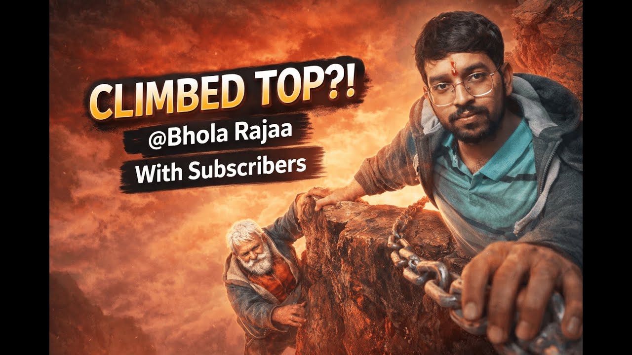 Climed To TOP With SUBSCRIBERS 🤑| Bhola Rajaa - in Chained Together Gameplay