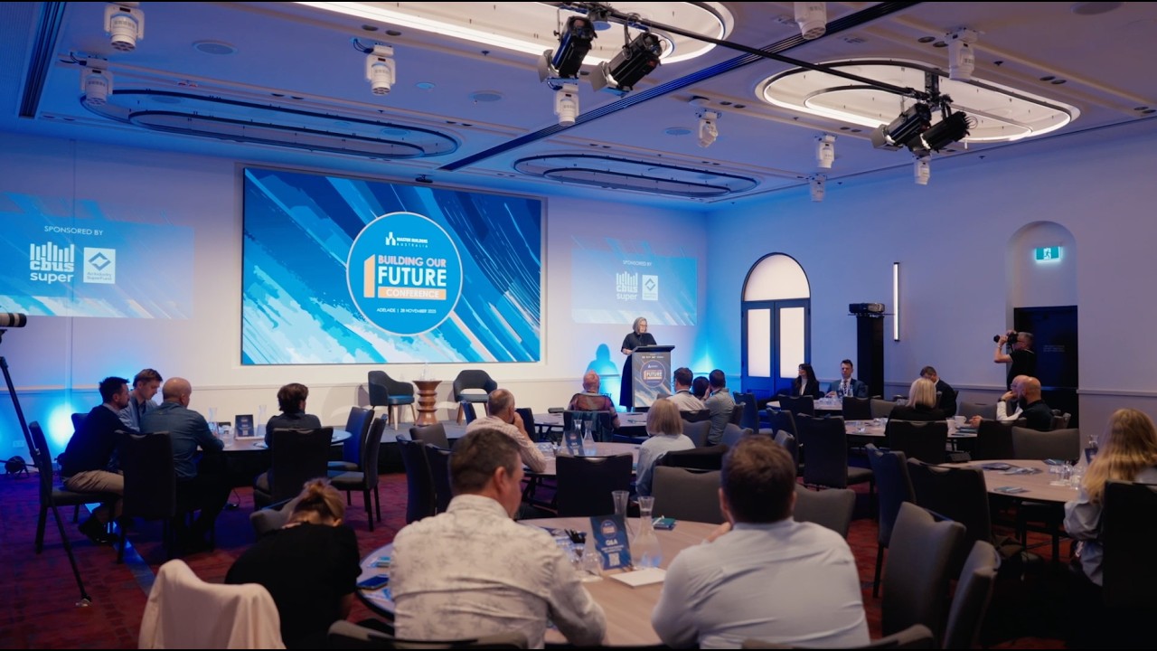 Master Builders Australia 2025 National Events Program Highlights Reel