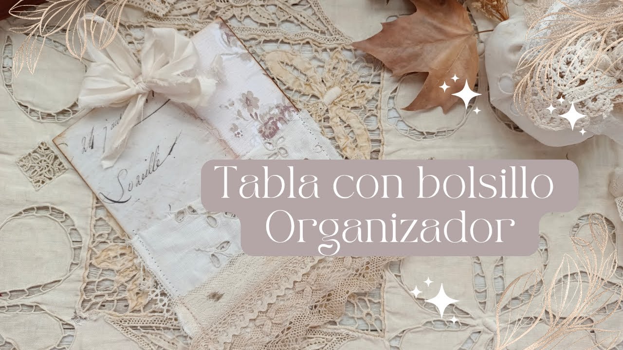 🦋DIY SCRAPBOOKING, TABLA ORGANIZADORA🦋