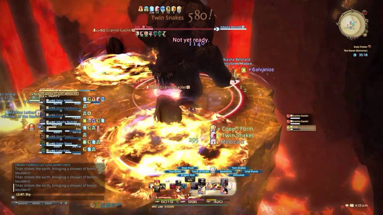 FFXIV Titan Extreme