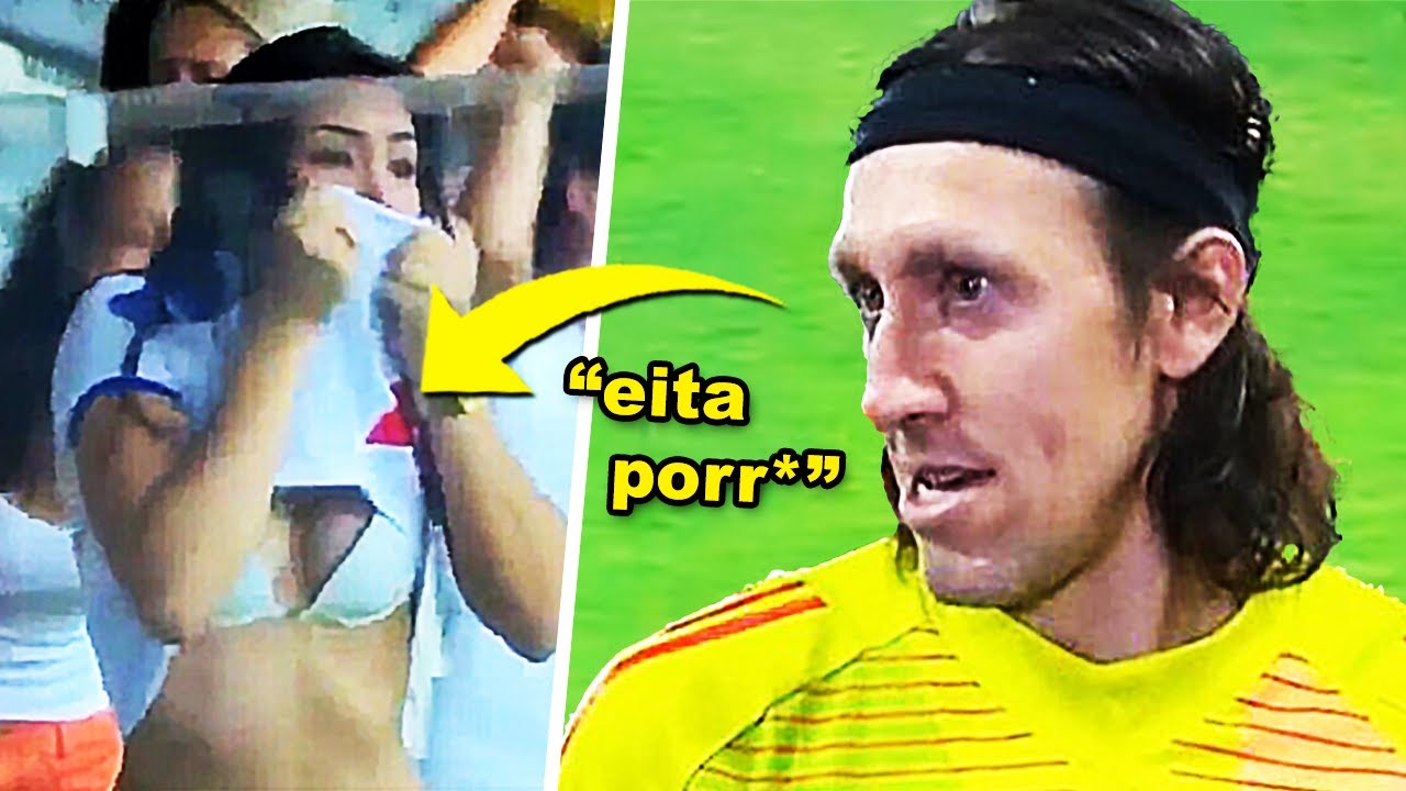 32 MOMENTOS BIZARROS EXIBIDOS AO VIVO NO FUTEBOL BRASILEIRO