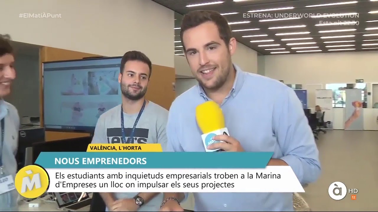 El Matí À Punt - Reportaje sobre Marina de Empresas