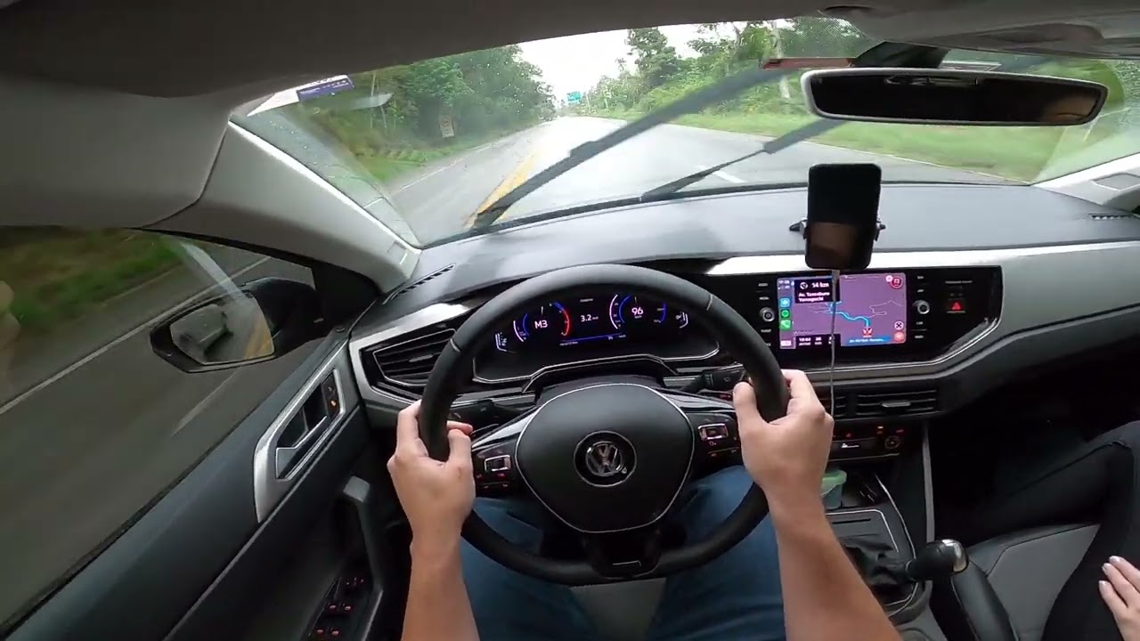 SUBINDO A ESTRADA DE SERRA DE CAMPOS DO JORDÃO | VW POLO 200 TSI 128 CV 20 KGFM