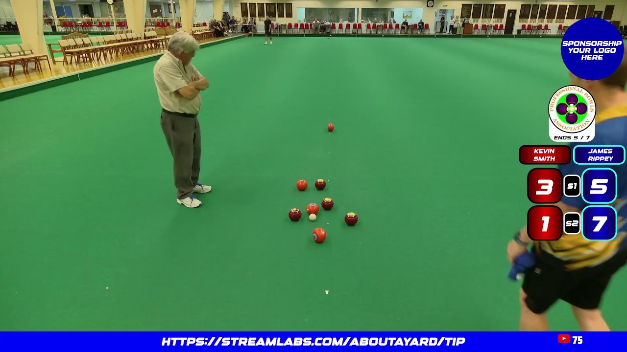 PBA World Open Singles Qualifiers SEMI FINAL, Kevin Smith VS James Rippey @Dolphin IBC