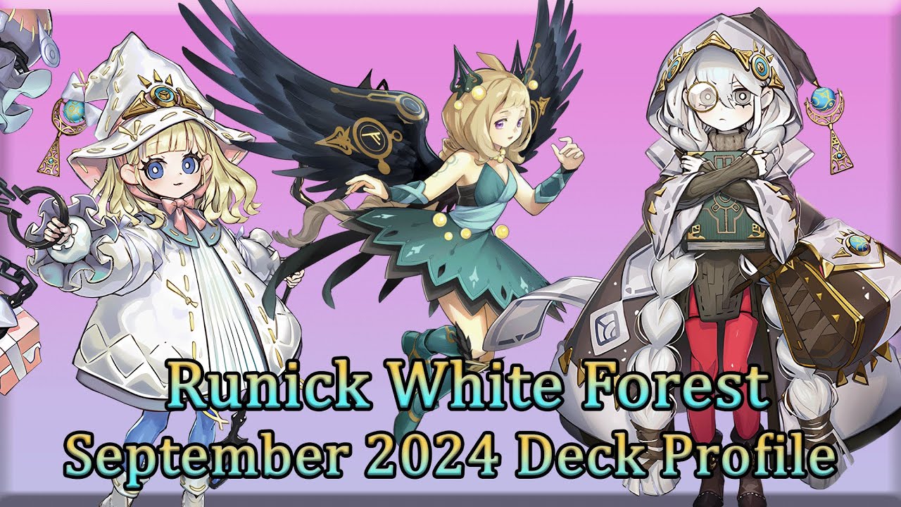 Has This Deck Become A Top Contender | White Forest Runick Deck Profile | Yugioh September 2024