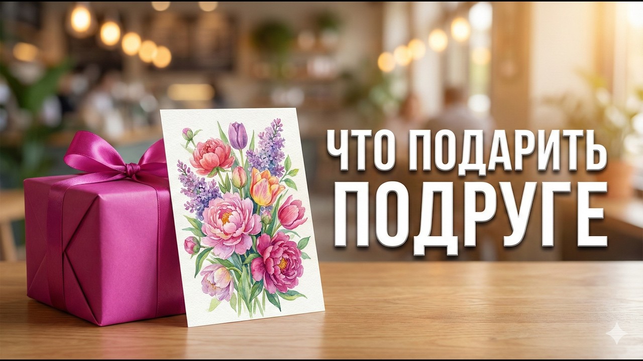 Что подарить подруге на день рождения? Идеи, за которые она вас обнимет