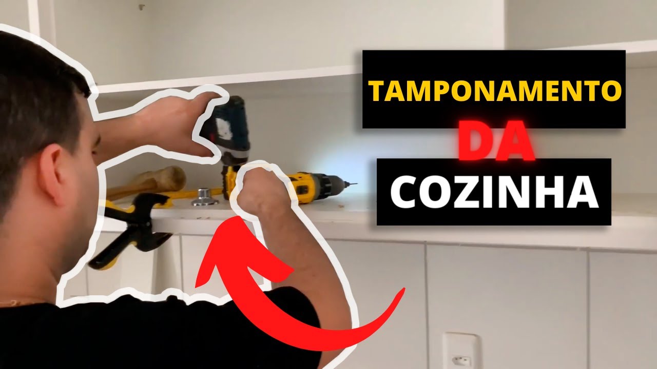 TAMPONAMENTO da COZINHA! - Cozinha do Guiga #07 | Marcenaria