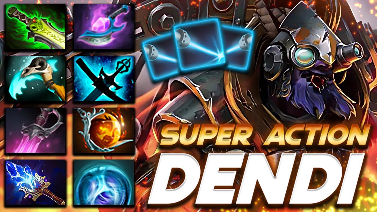 Dendi Tinker Super Legend Action - Dota 2 Pro Gameplay [Watch & Learn]