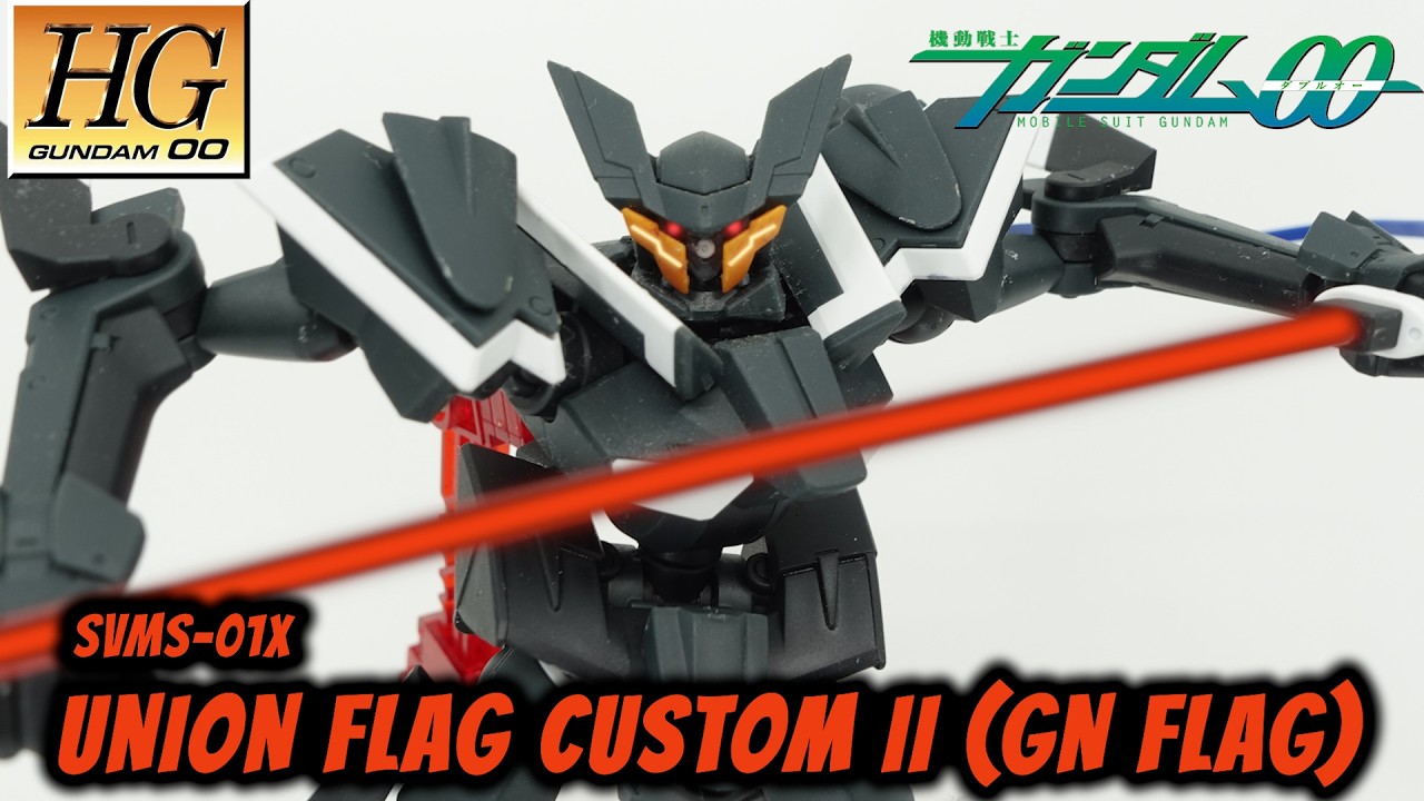 P-Bandai HG Union Flag Custom II (GN Flag) Review | Mobile Suit Gundam 00