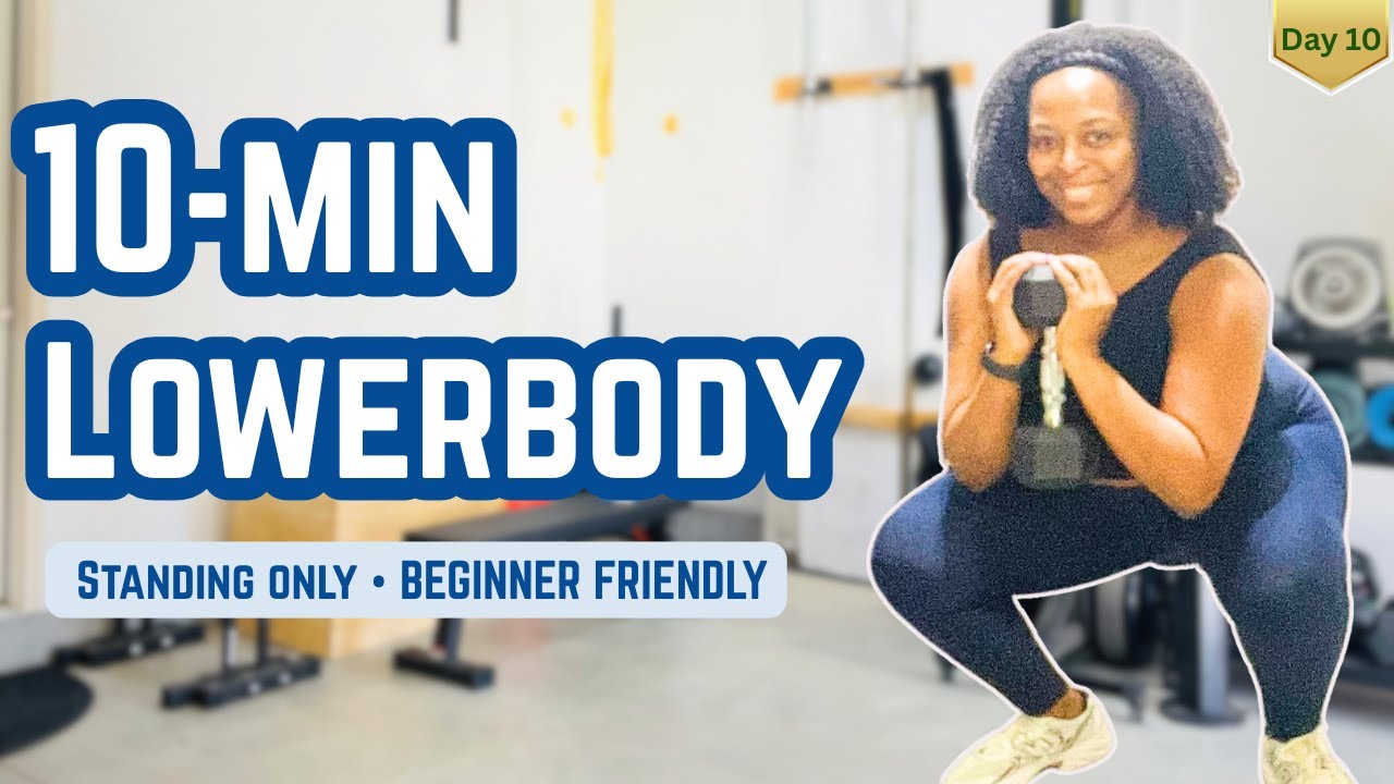Day 10 | 10-Min Lower Body Strength | Beginner Friendly | Standing Postpartum Workout