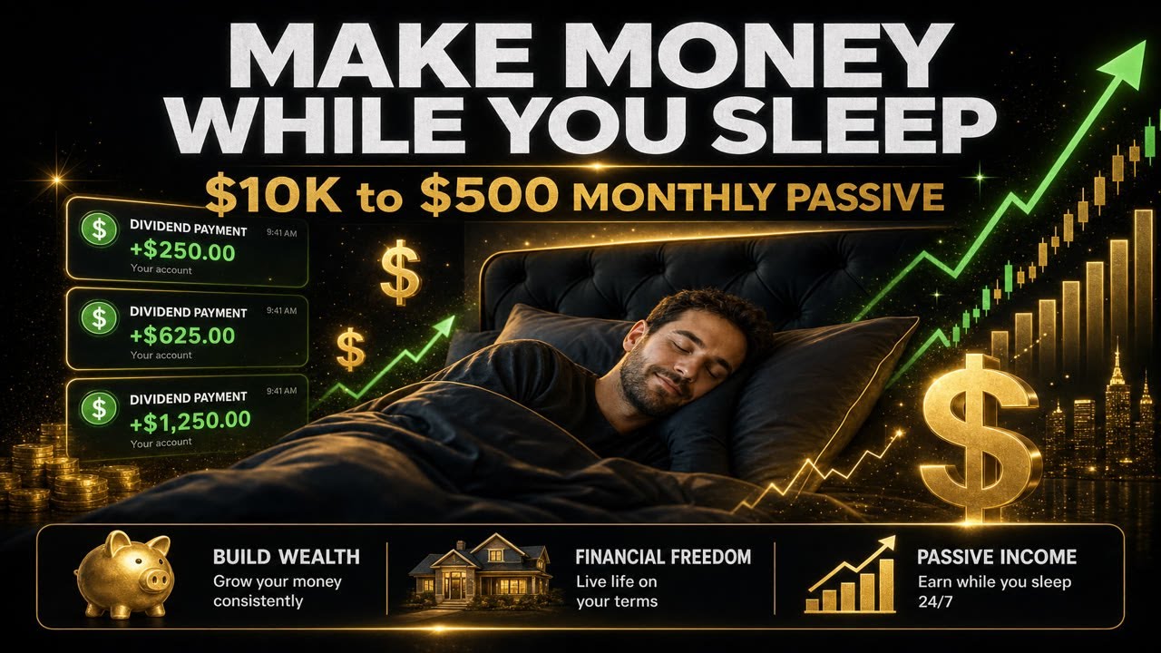 Make Money While You Sleep: Passive Income Blueprint [UNLISTED]
