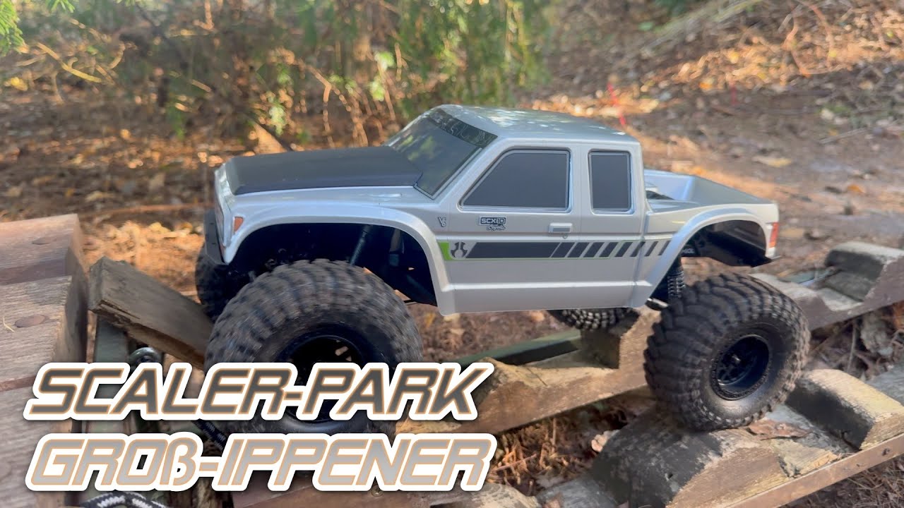 Axial SCX10 Coyote im Scaler-Park Groß-Ippener Part 1 [German]