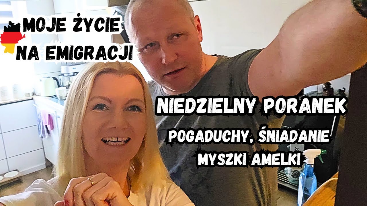 Niedzielny Poranek ☕ Pogaduchy, Śniadanie i Myszki Amelki 🐭. Moje życie na Emigracji