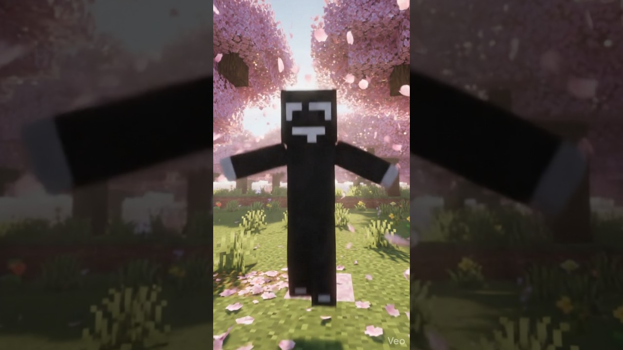 Minecraft ka Sabse Alag Dance 😈🌸  #shorts