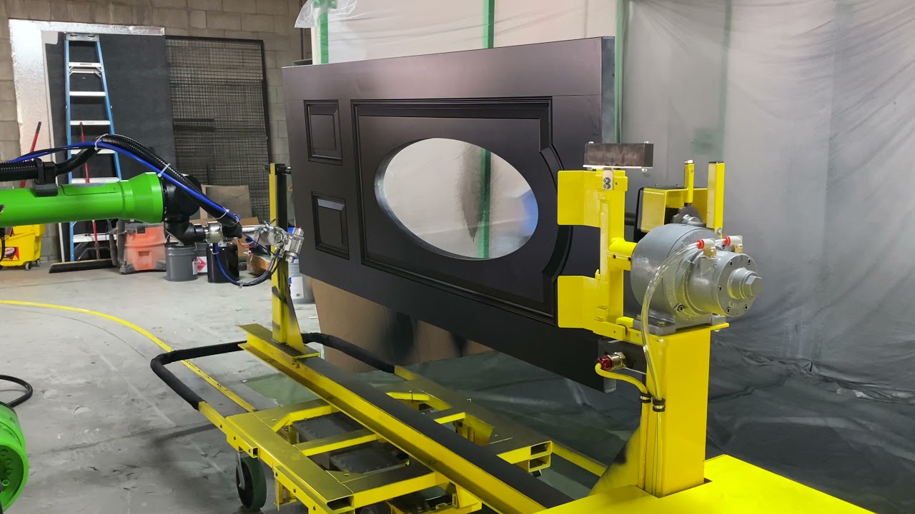 Scan and Robotic Painting  Door System