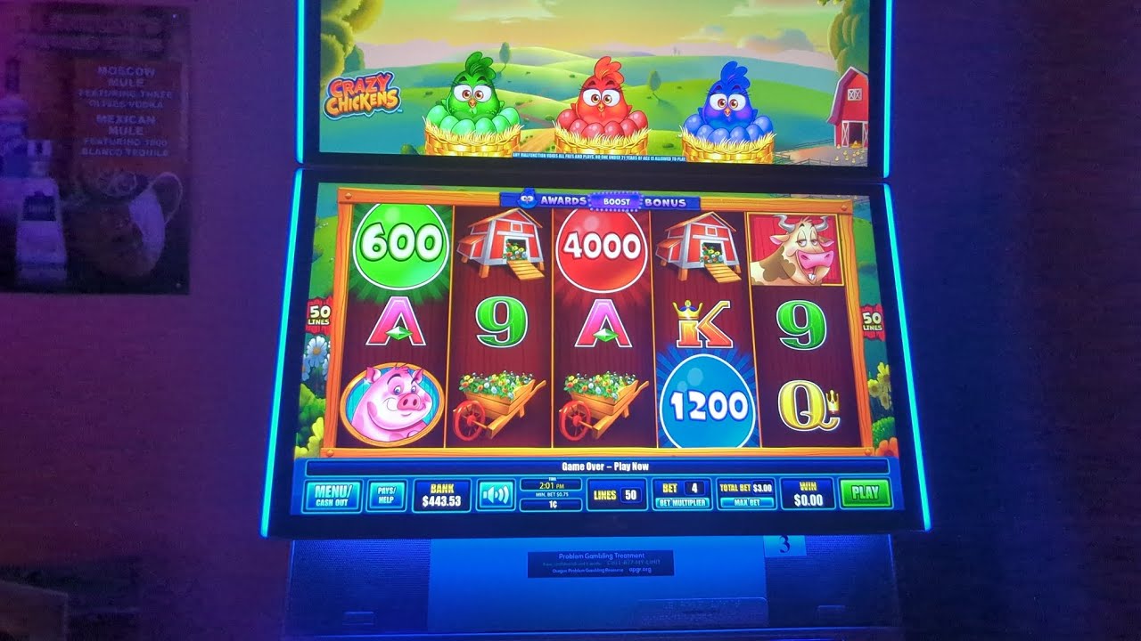 CRAZY CHICKENS TRIPLE POP #oregonlottery #crazychickens #triplepop #gambling