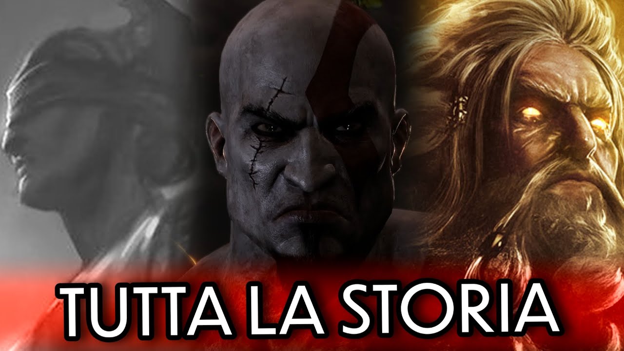Tutta la storia della saga greca di God of War