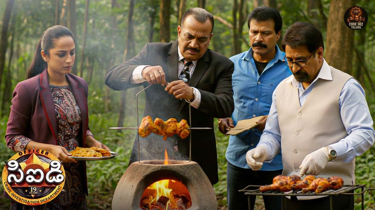 అడవిలో టీం CID చికెన్ లెగ్ ముక్కలు తయారు చేసినప్పుడు | Best Of CID Telugu | New Episode 1092