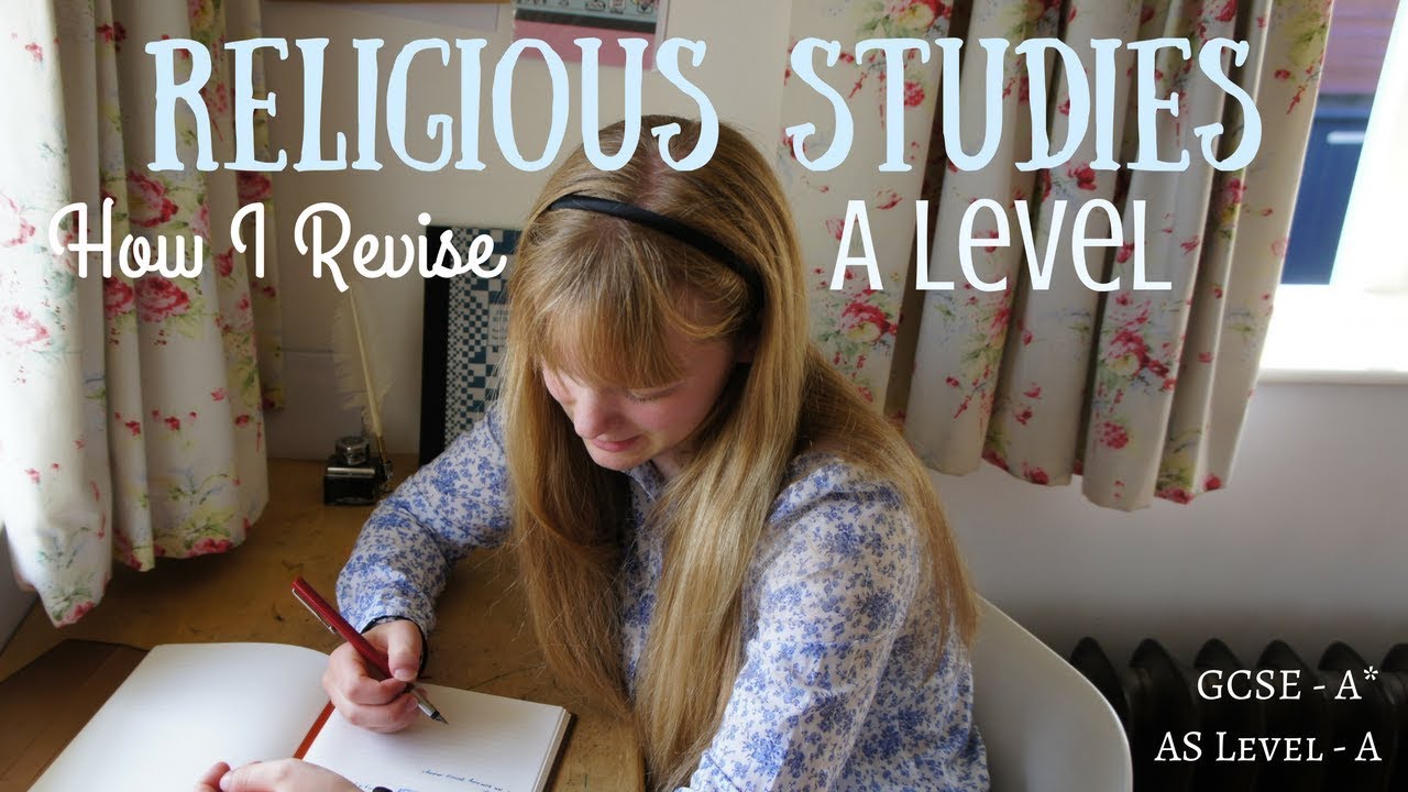 How I Revise for Religious Studies || A Level Study Tips (A grade at AS Level)