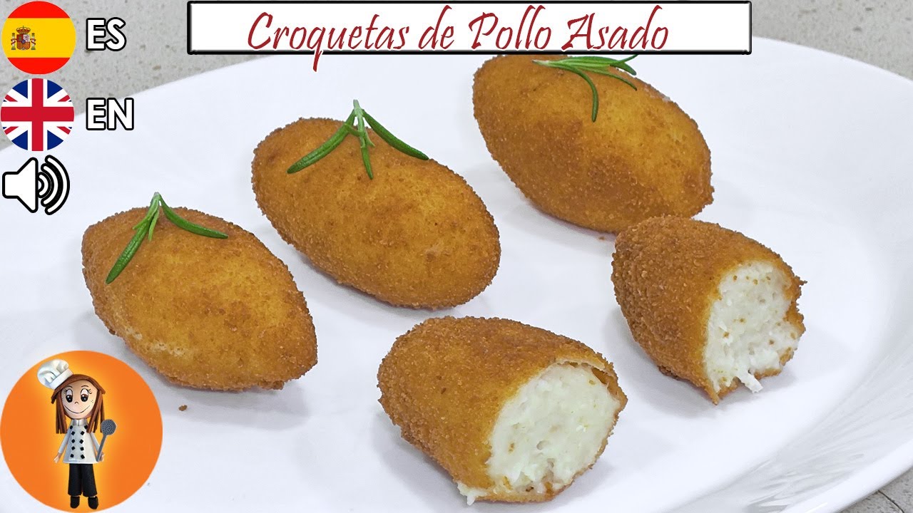 Croquetas de Pollo Asado | Receta de Cocina en Familia